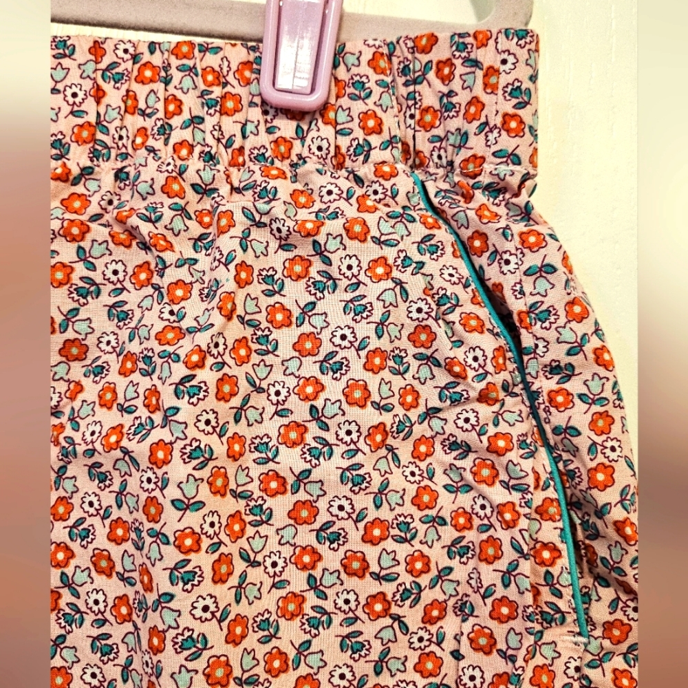 Lands End Floral Sleep Shorts
